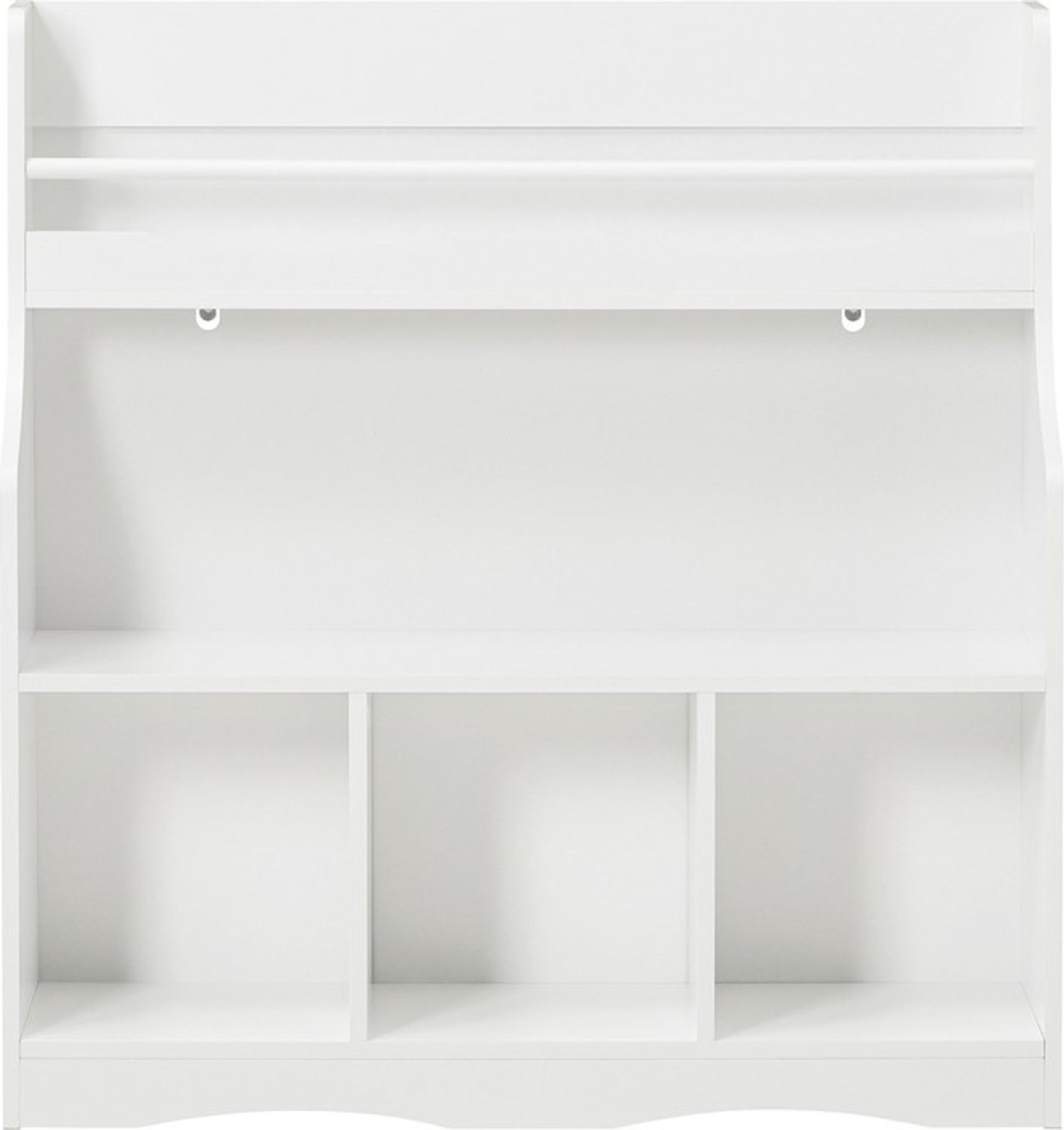 SoBuy KMB57-W Kinderregal, MDF, Lackiert, Weiß, 90 x 95 x 30 cm