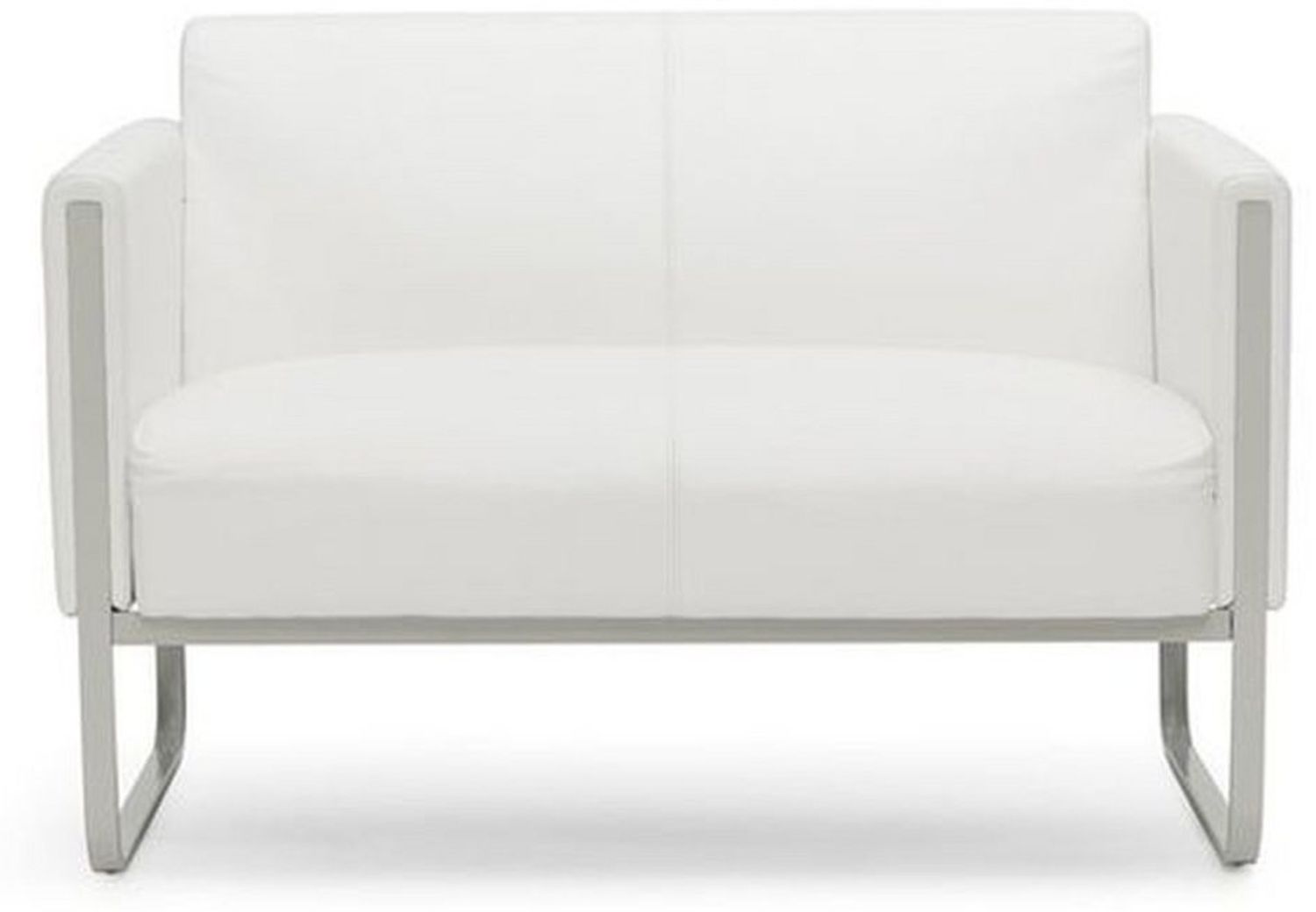 hjh OFFICE Lounge Sofa Aruba Kunstleder Weiß