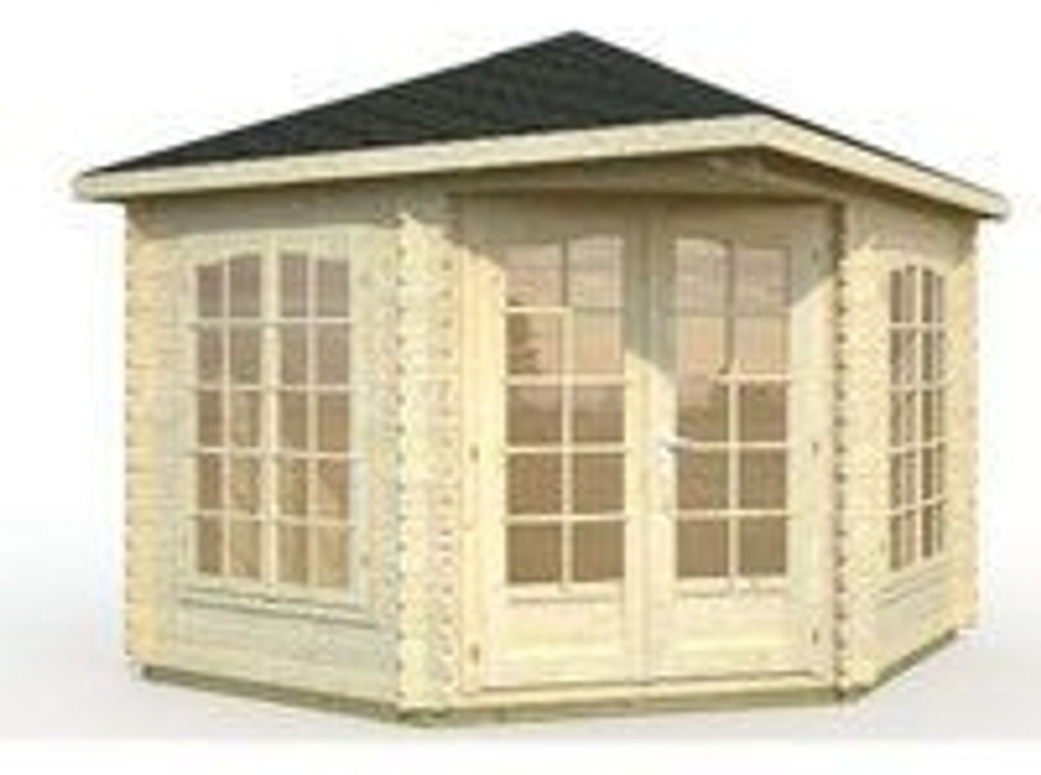 Palmako Holz-Pavillon Melanie 217 x 280 x 280 cm Holzpavillon