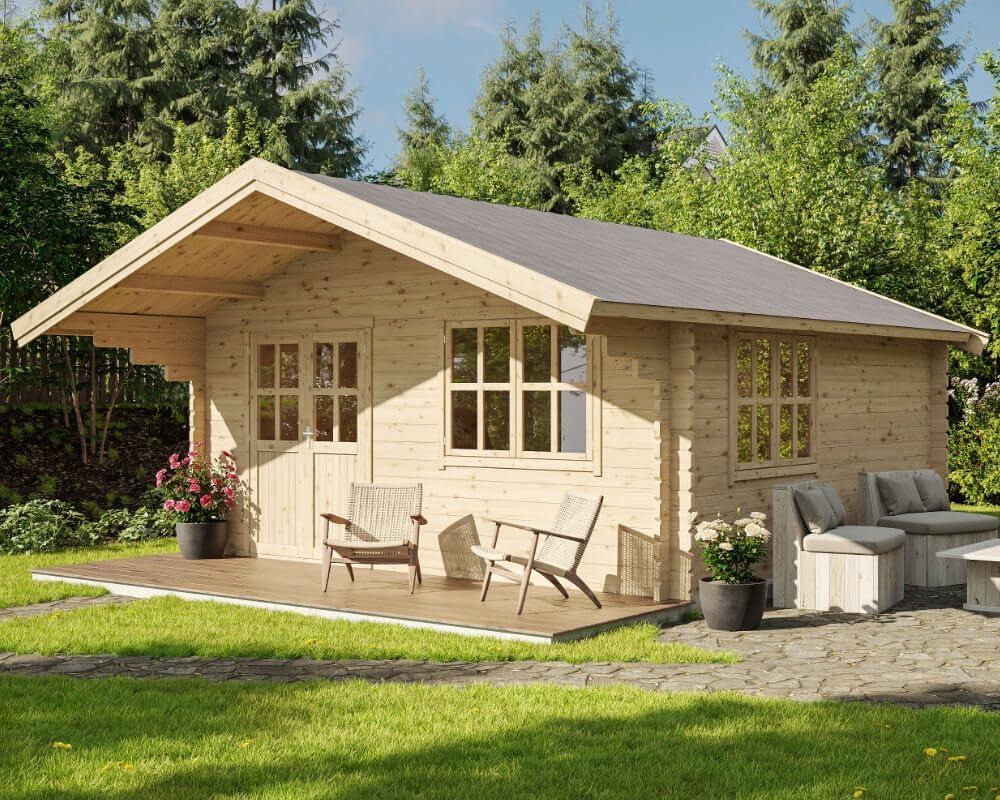 McGarden Gartenhaus Traunstein 500 x 500 cm