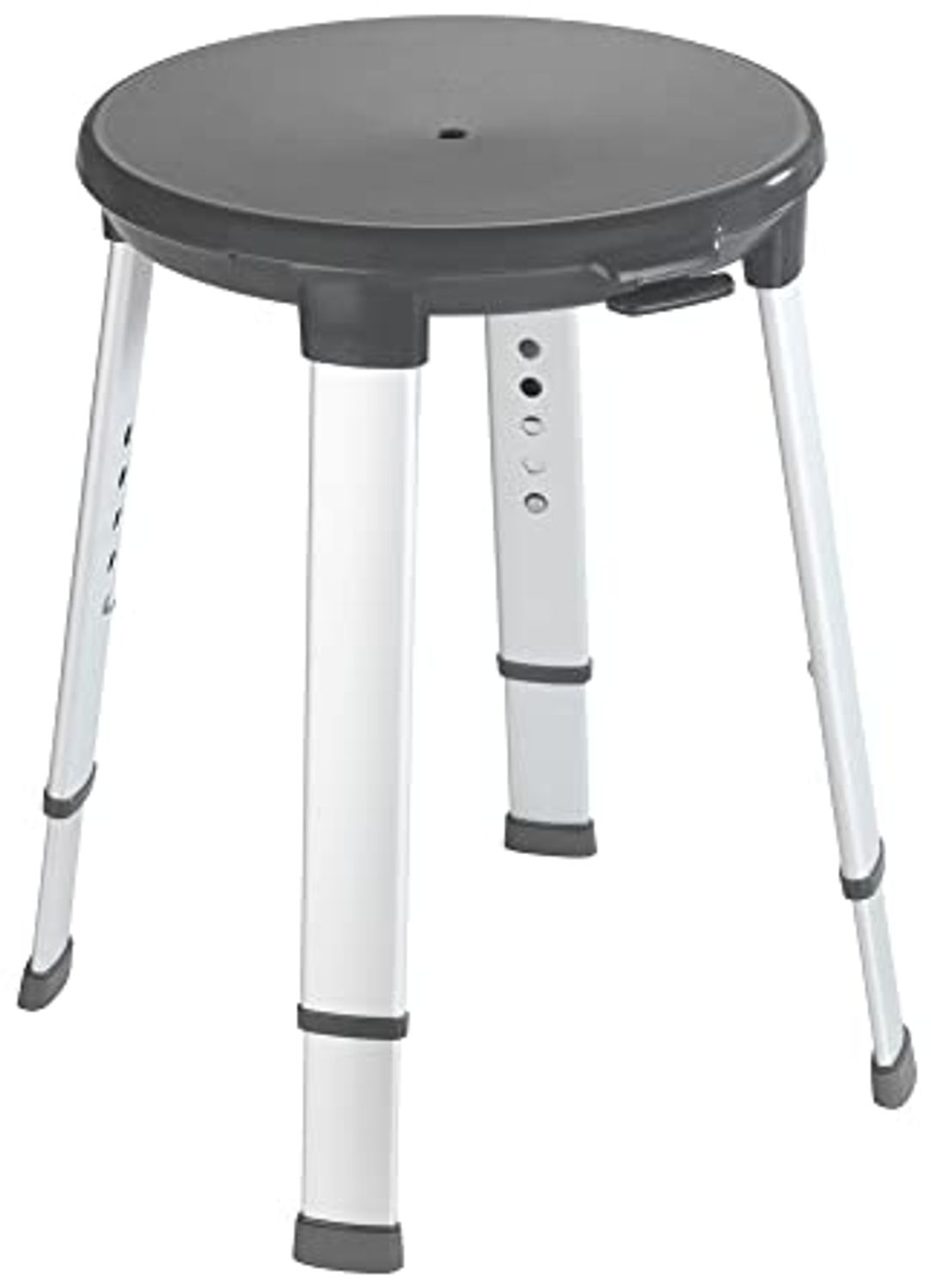 Duschhocker SECURA PREMIUM, höhenverstellbar, 43 - 52,5 cm, WENKO