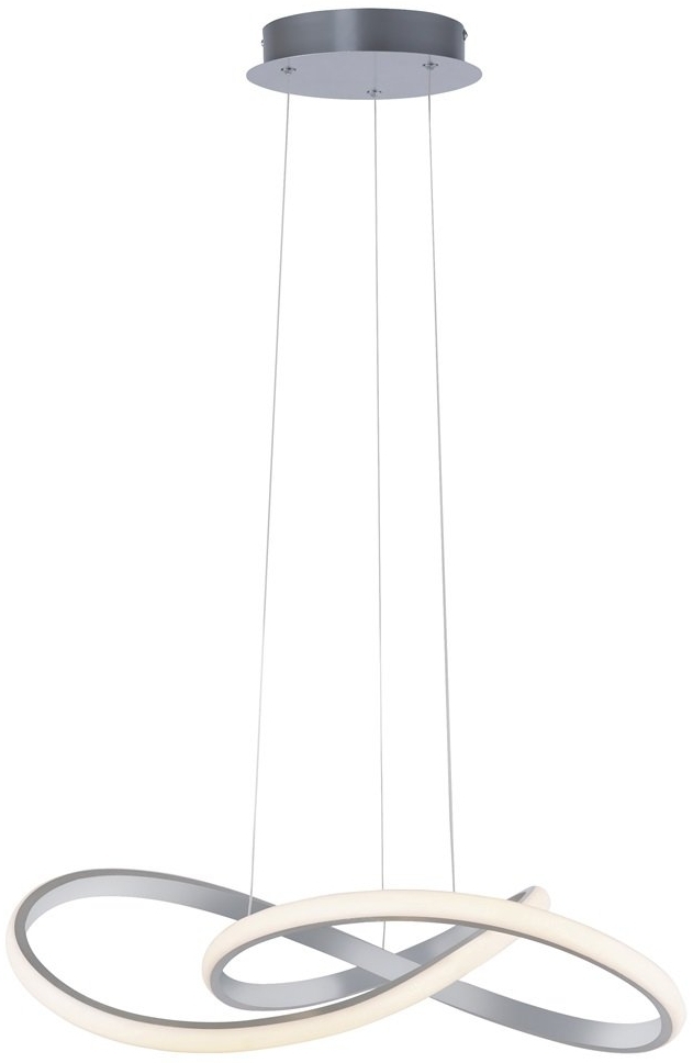 JUST LIGHT 15402-95 Maria LED Pendelleuchte aluminium 3-Step Dim 3000K