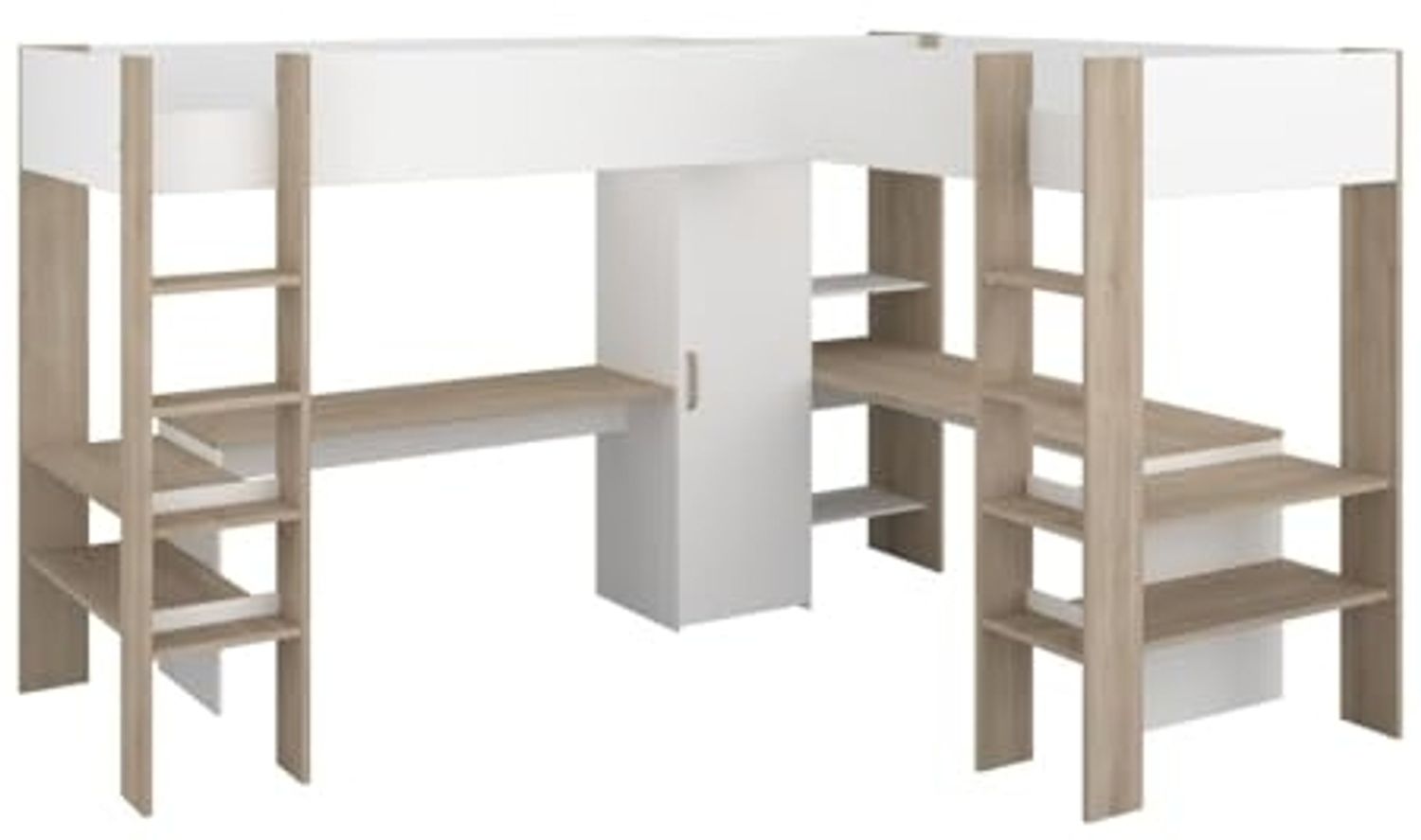 Alex - Hochbett mit 2 Liegeflächen