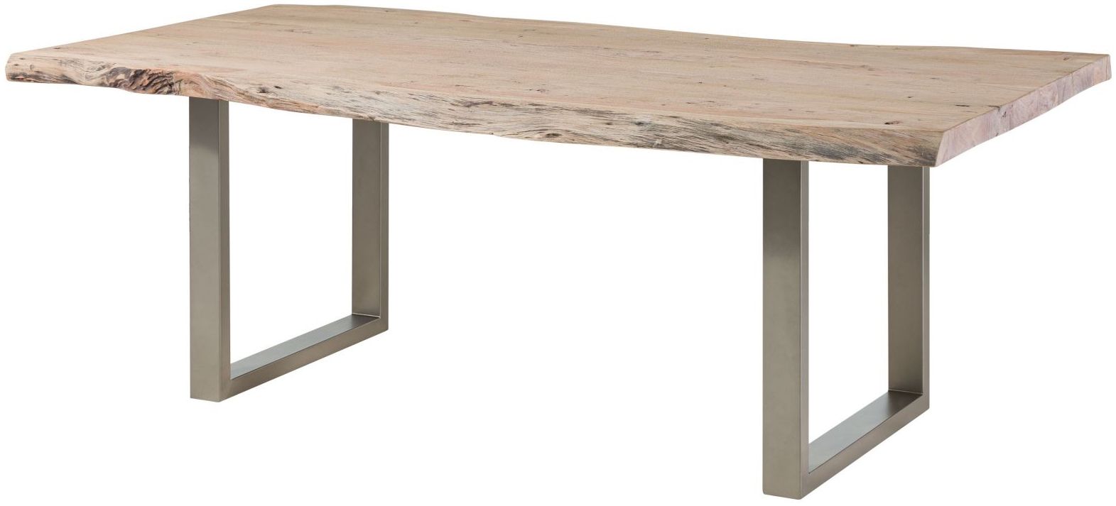 Baumtisch Akazie 230x110x78 Natural Stone lackiert FREEFORM #130