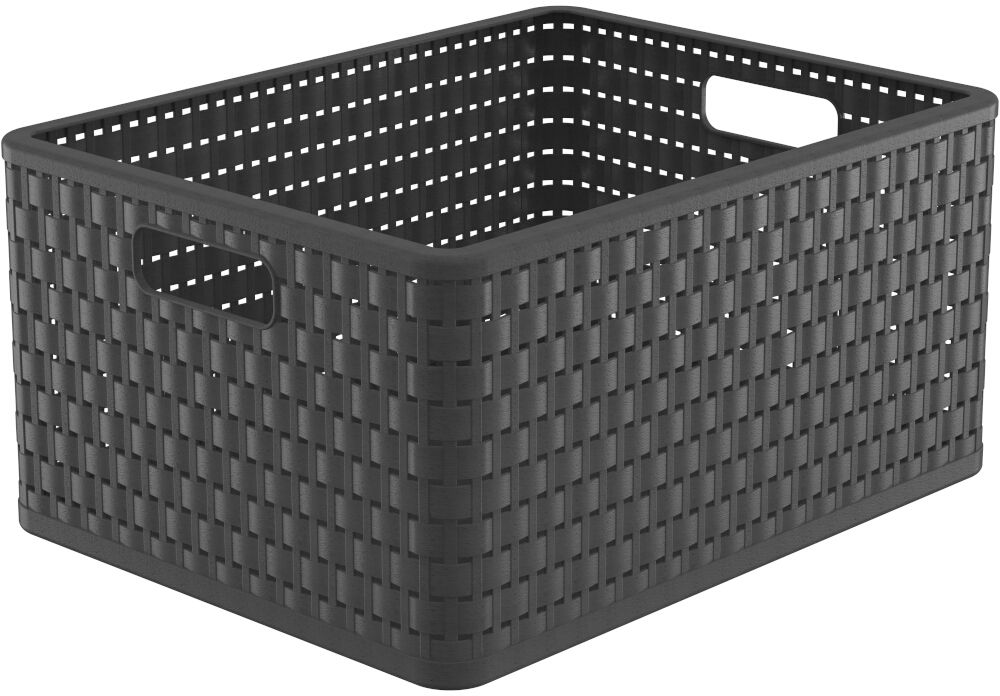 Korb COUNTRY A4+ anthr. 28L, 43x33x21,5cm