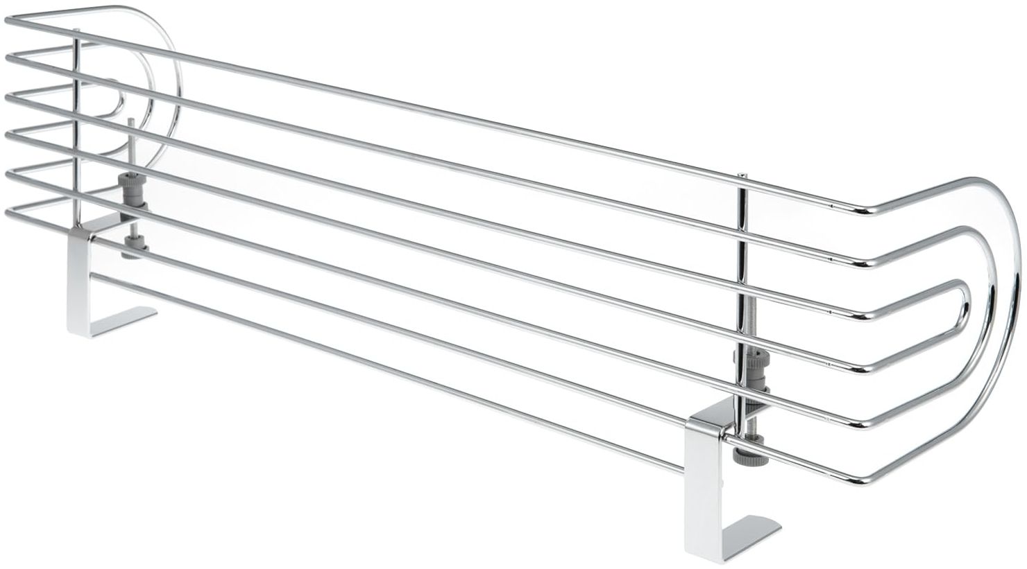 bremermann Herdschutzgitter zum Klemmen // für Herde bis 60 cm Breite // Kochstellenschutz (Chrom)