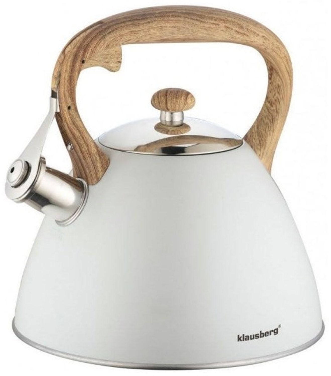 Klausberg Klausberg Wasserkocher mit Pfeife 3l 7768