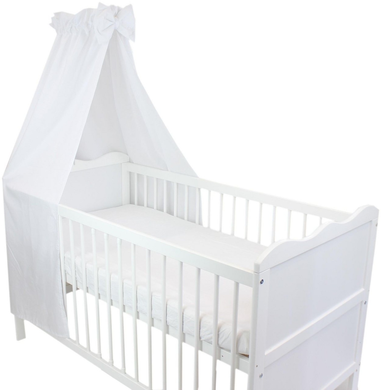 TupTam Betthimmel TupTam Babybett Himmel mit Schleifchen