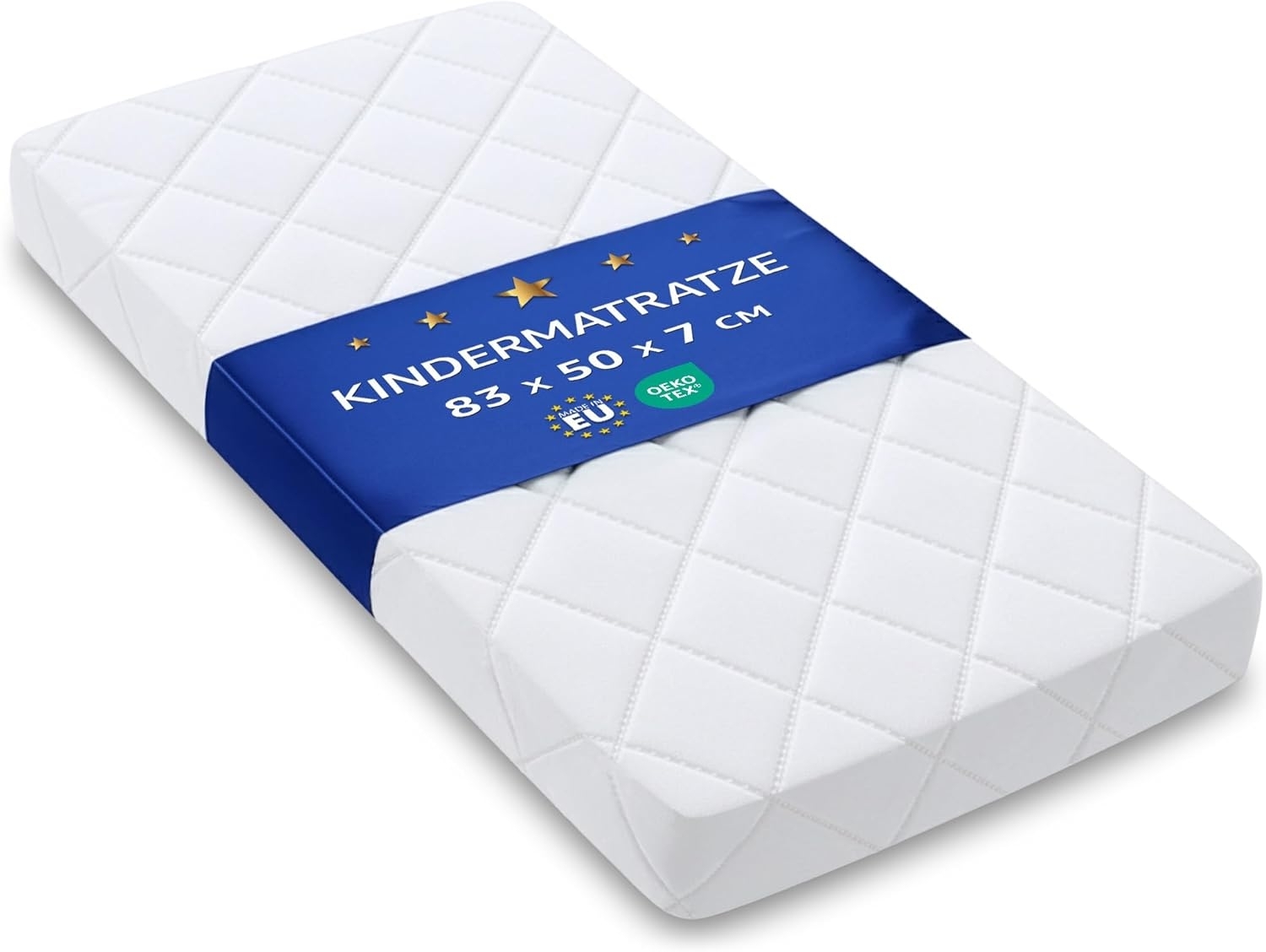 Totsy Baby Kinderwagen Matratze 83x50 cm - Stubenwagen Matratze rechteckig Beistellbett Babymatratze