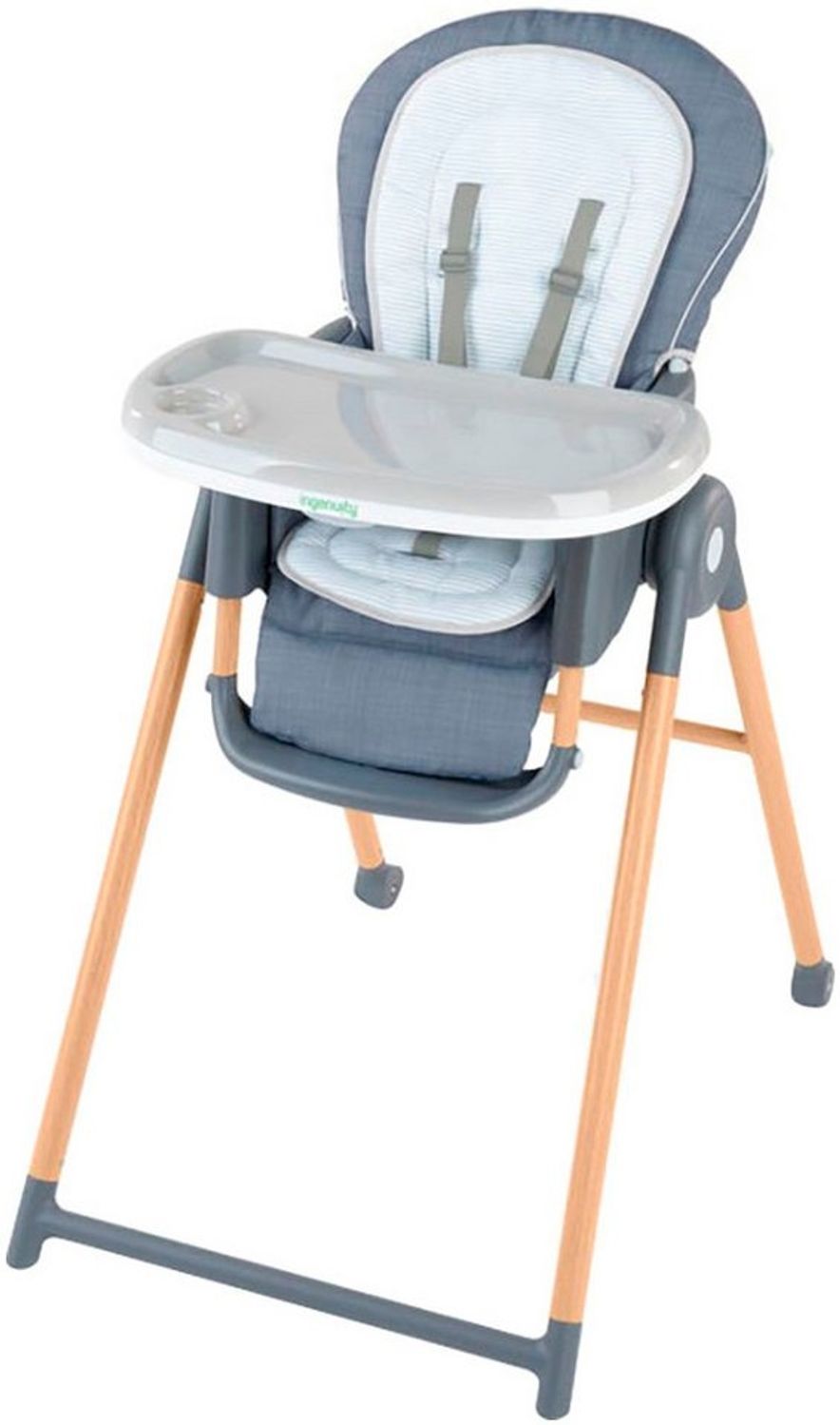 ingenuity Hochstuhl Proper Positioner™ 7-in-1 Deluxe High Chair - Chambray