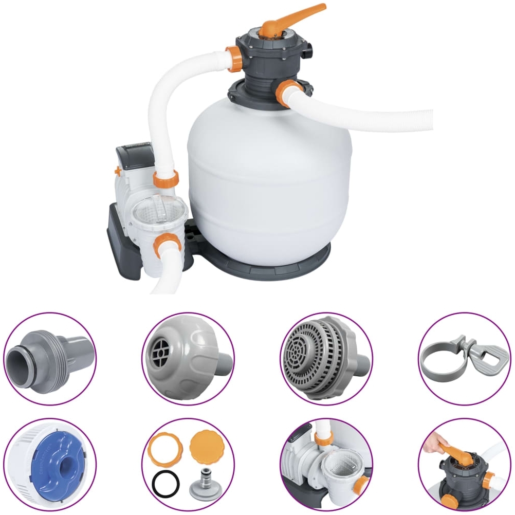 Bestway Sandfilterpumpe Flowclear 8327 L/h 3202506