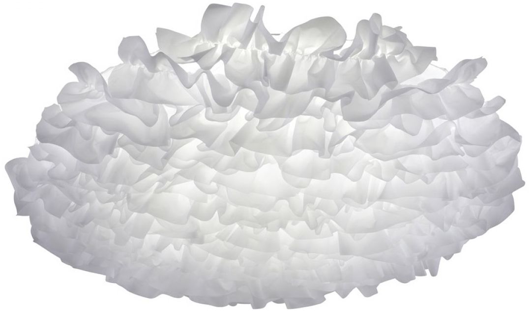 JUST LIGHT 14281-16 LOLAsmart LED Deckenleuchte NAOMI Stoff weiß RGBW 75cm