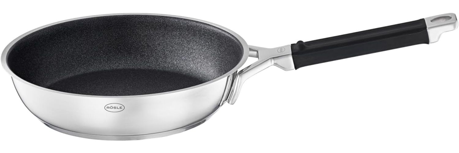 Rösle 'Silence Pro' Bratpfanne antihaftend, Edelstahl, 28 cm