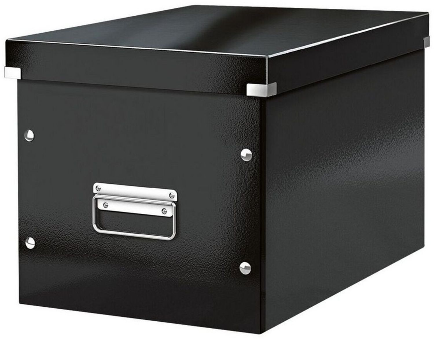 Leitz Archivbox Click & Store Cube L Hartpappe schwarz