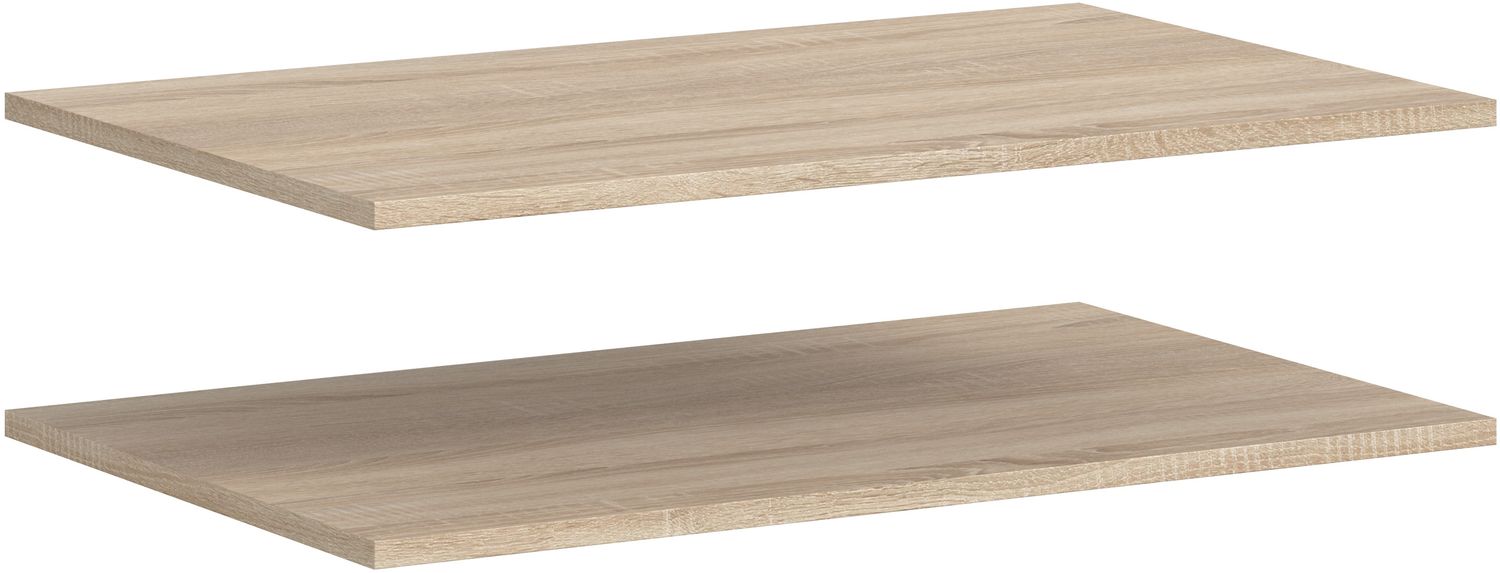 Zubehör Einlegeboden 2er Set (B/H/T: 77x2x48 cm) in Sonoma Eiche Nachbildung