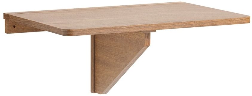 SoBuy FWT03-PF Wandklapptisch, MDF, Lackiert, Helle Eiche, 60 x 26 x 40 cm