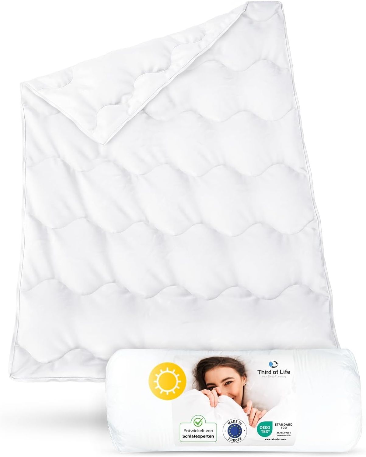 VERDA Sommerdecke Kindergröße 100 x 135 cm