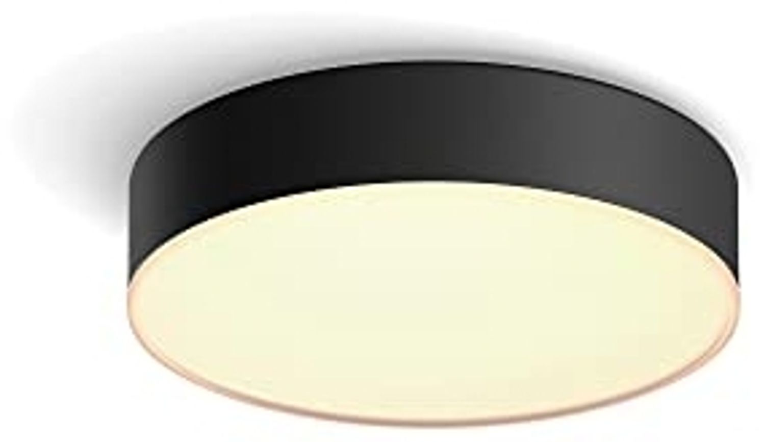Philips Hue Enrave Small Ceiling Lamp - Black