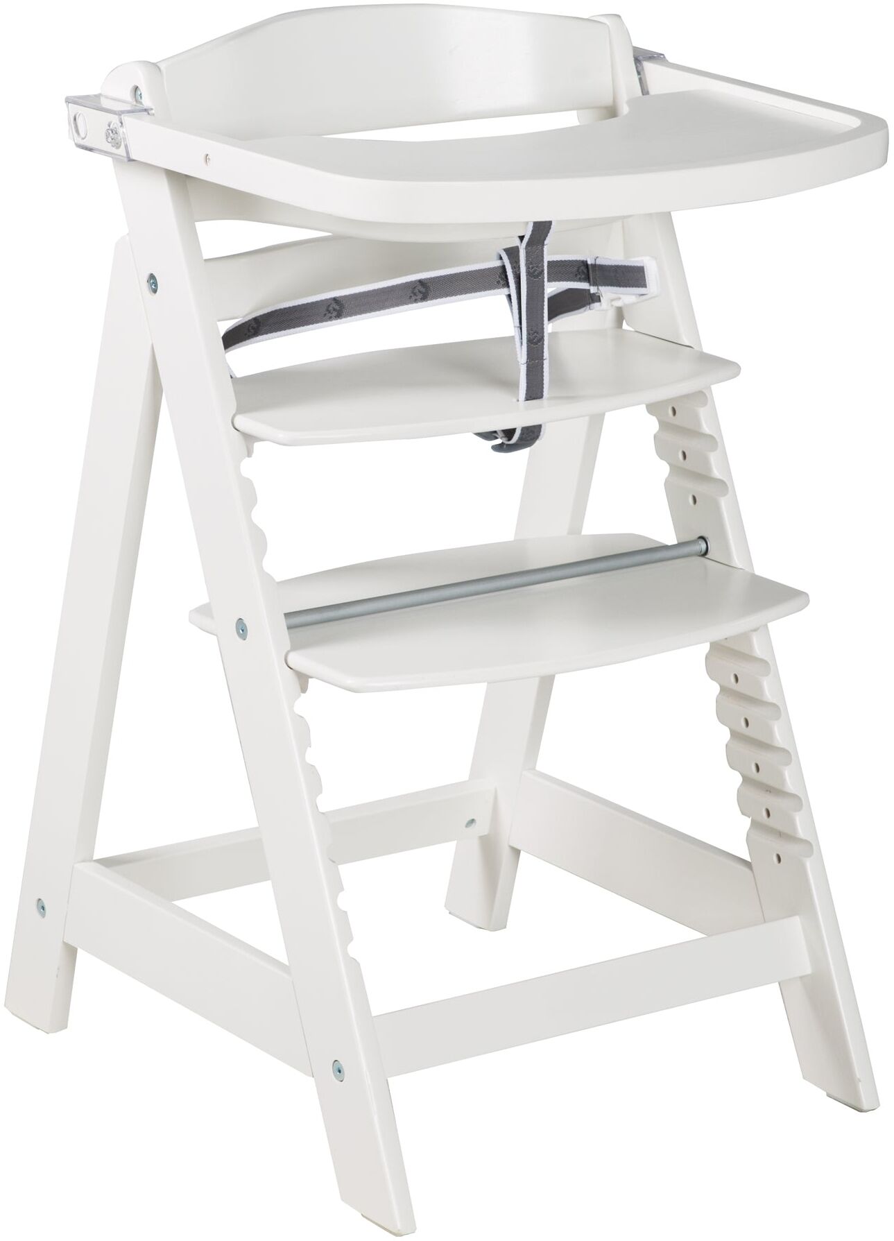 roba Treppenhochstuhl 'Sit Up Click & Fun' - Essbrett & Bügel - Klickverschluss - mitwachsend - Weiß