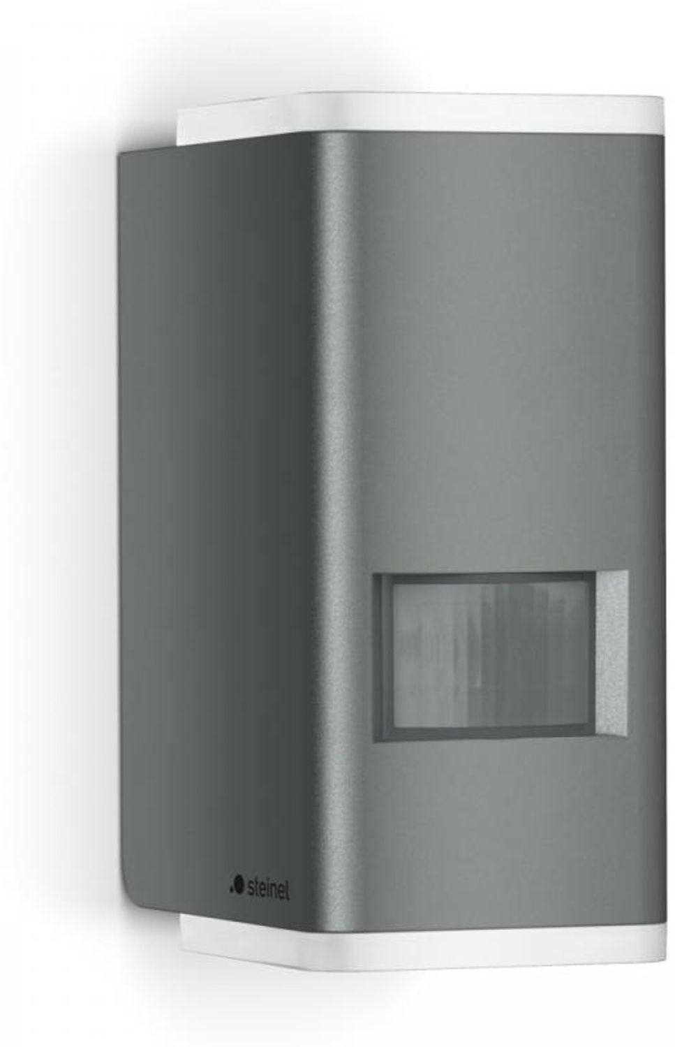 Steinel LED-Außenwandleuchte L 930 S anthrazit, 140°-Infrarot-Bewegungsmelder, Aluminium, Up-/Downlight 3000 K warmweiß, Softlichtstart