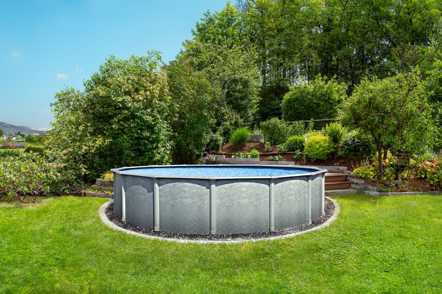 Steinbach Stahlwandpool Set Grande Ø 457 x 135 cm