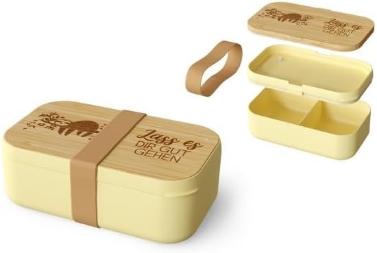 Brotdose Brotbox Vesperdose Lunchbox la vida "Lass. gut gehen" Faultier 381677