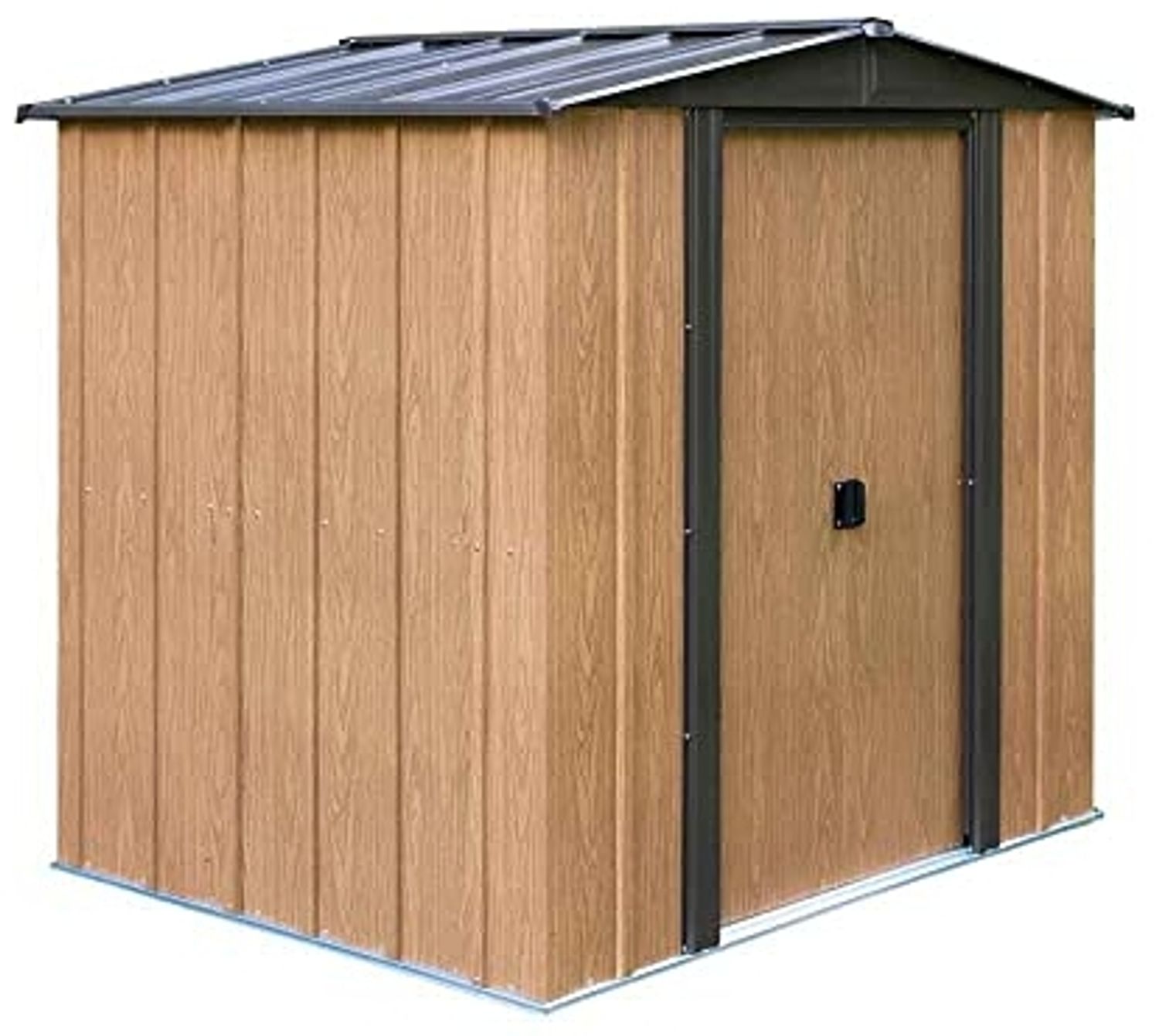 Spacemaker Metall Gerätehaus Woodlake 65 | Braun |