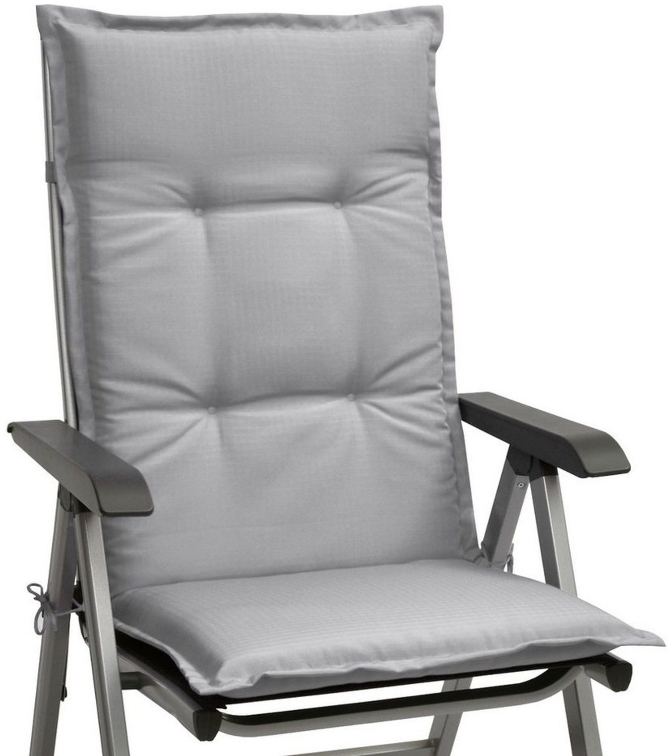 Beautissu Hochlehner Auflage Base HL Hellgrau