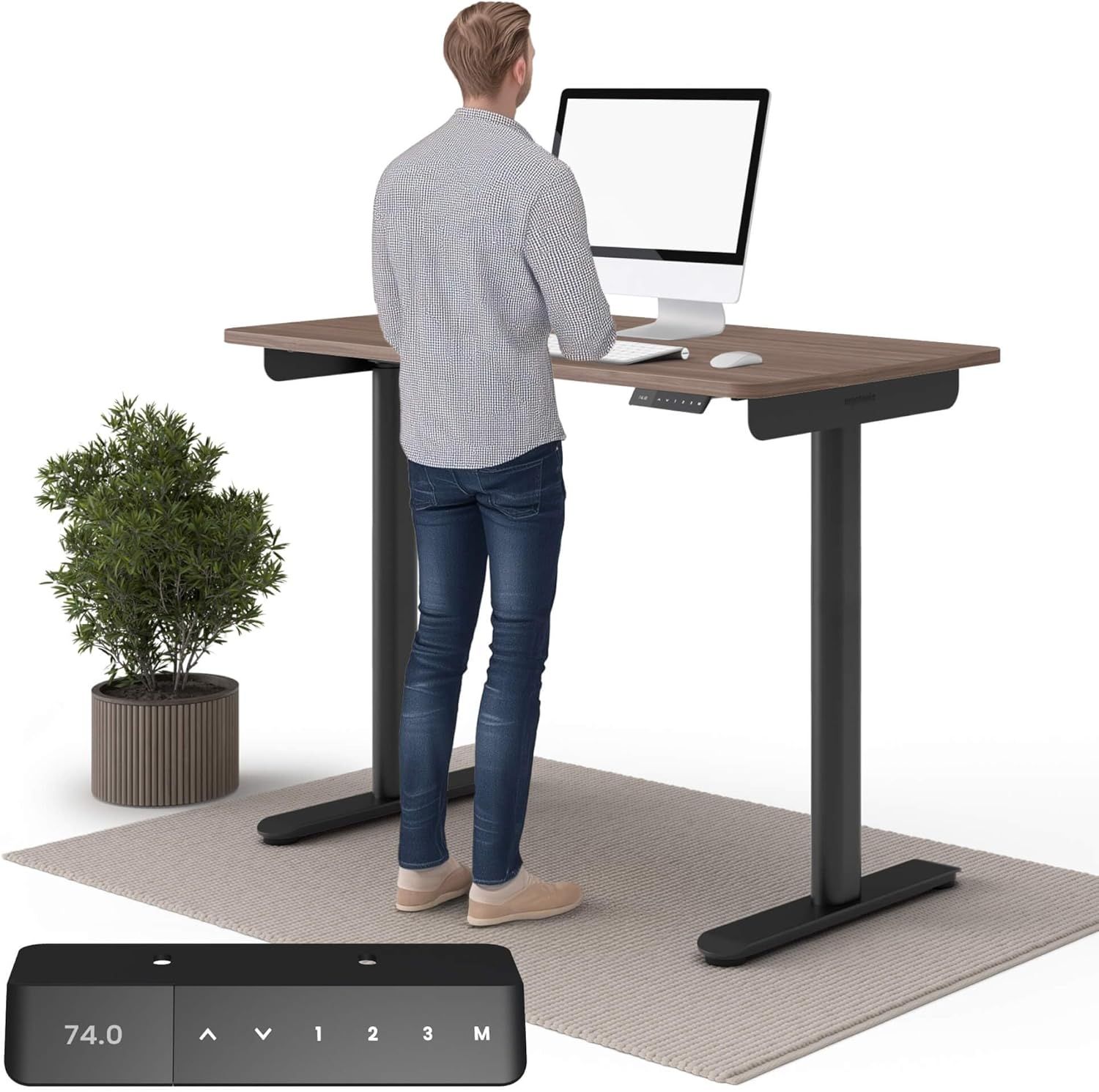 Ergotopia Schreibtisch Desktopia One (elektrisch höhenverstellbarer Schreibtisch)