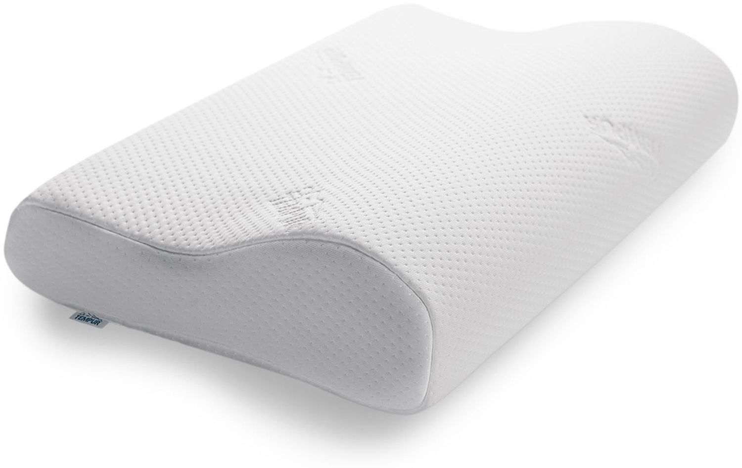 TEMPUR® Original ergonomisches Memory Foam Nackenstützkissen in M(50 x 31 x 10/7 cm)