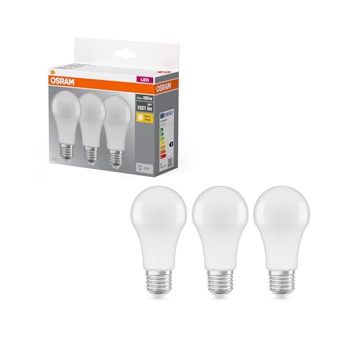 Osram Base Classic A100 LED Lampe E27, 1521 lm, Warmweiß (2700K), 14 W, EEK F