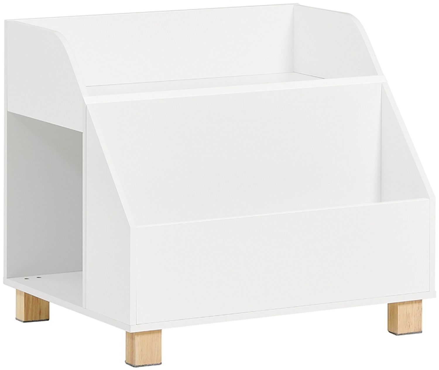 SoBuy KMB54-W Kinderregal, MDF, Lackiert, Weiß, 60 x 53 x 48 cm