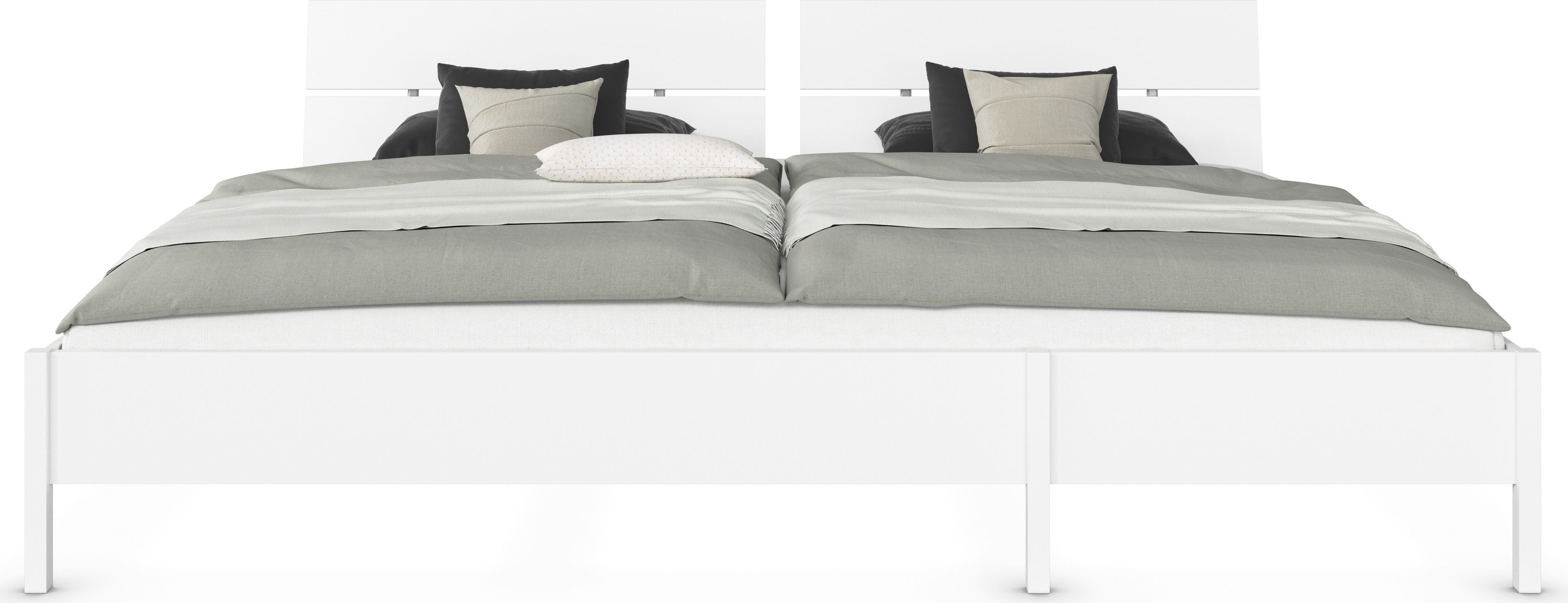 Rauch Möbel 'Mare' Familienbett, Liegefläche 270x200 cm, Farbe Weiß, 278 x 95 x 217 cm