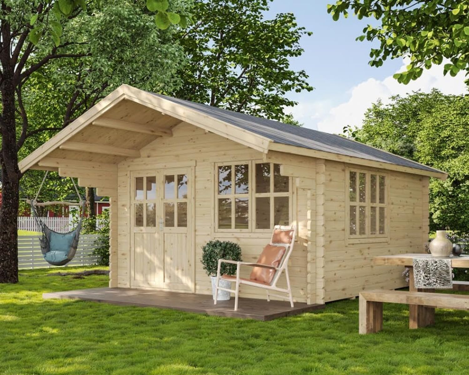McGarden Gartenhaus Traunstein 400 x 400 cm
