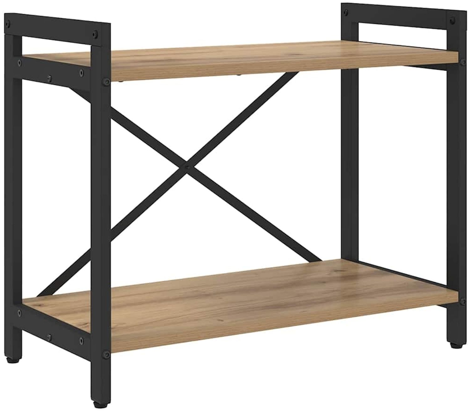 vidaXL Bücherregal Artisan-Eiche 60 x 30 x 50 cm Holzwerkstoff 868406