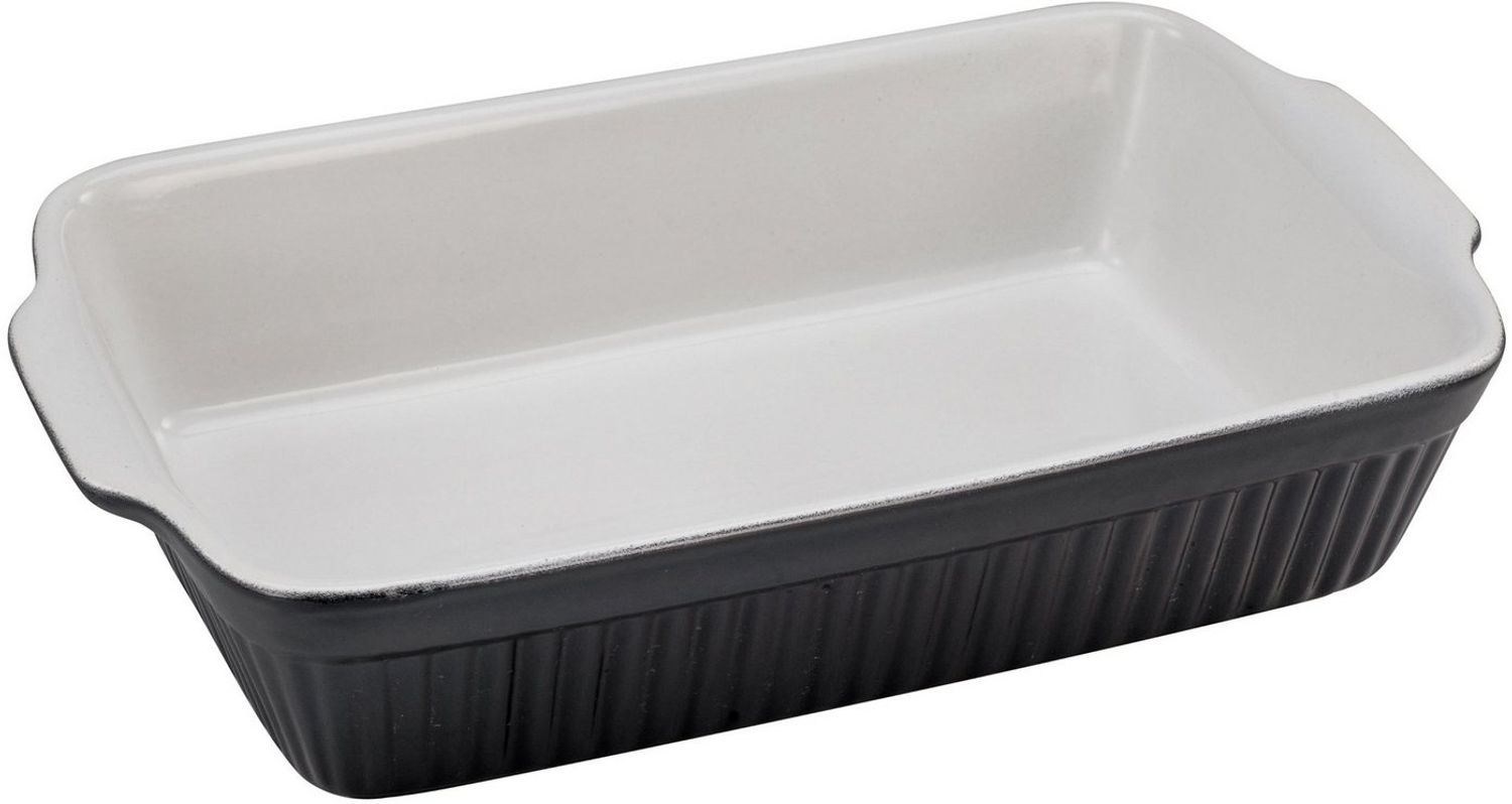 Classic Schwarz-Weiss, Auflaufform rechteckig (mo)