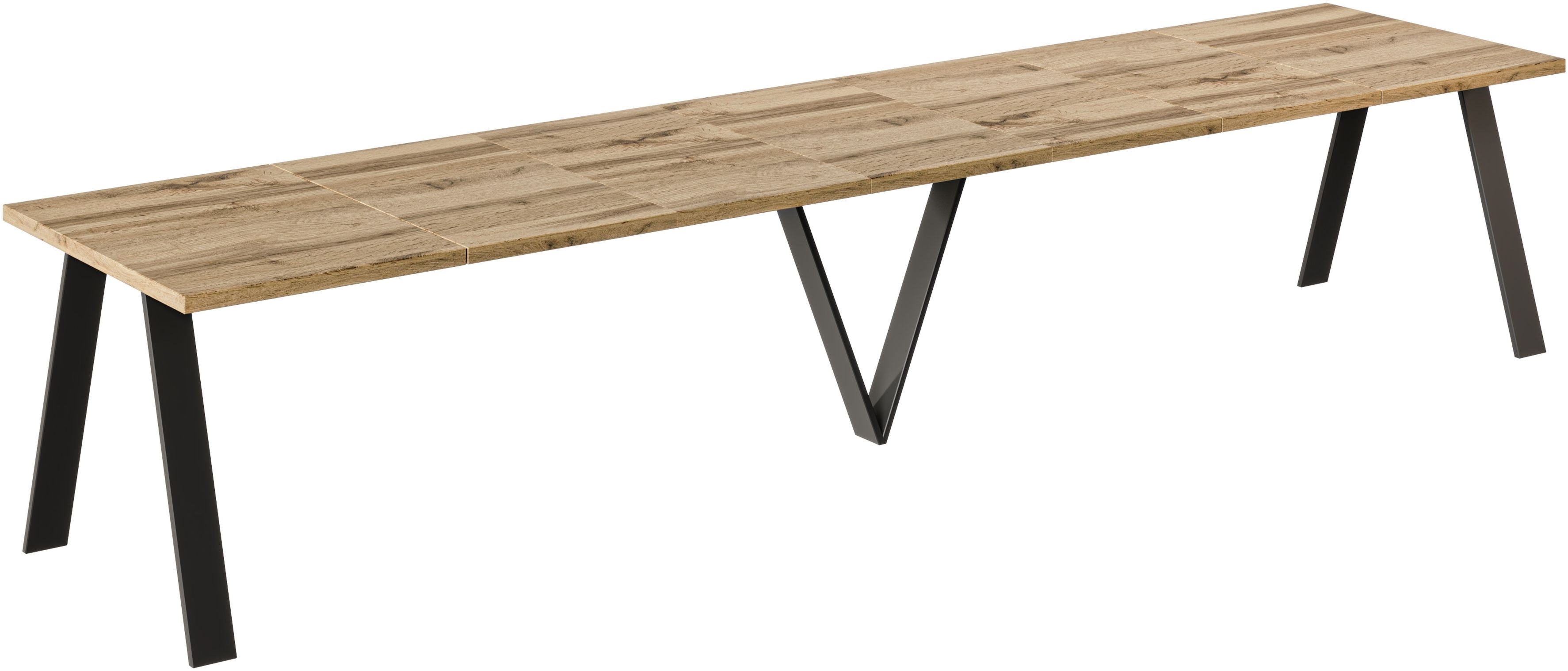 XXL Esstisch Lungo 130-405 ausziehbar