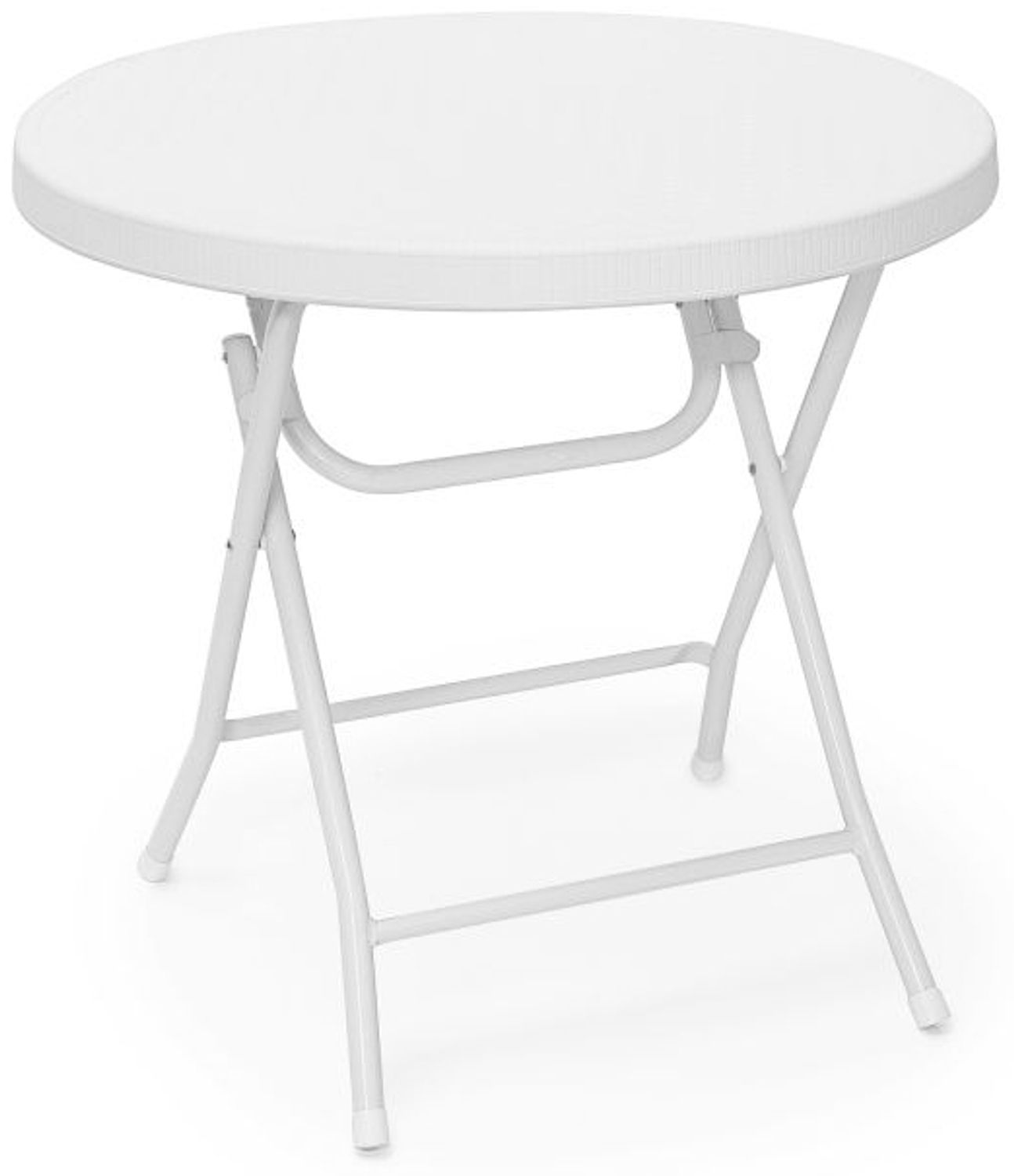 Relaxdays Gartentisch klappbar BASTIAN, 74 x 80 x 80 cm