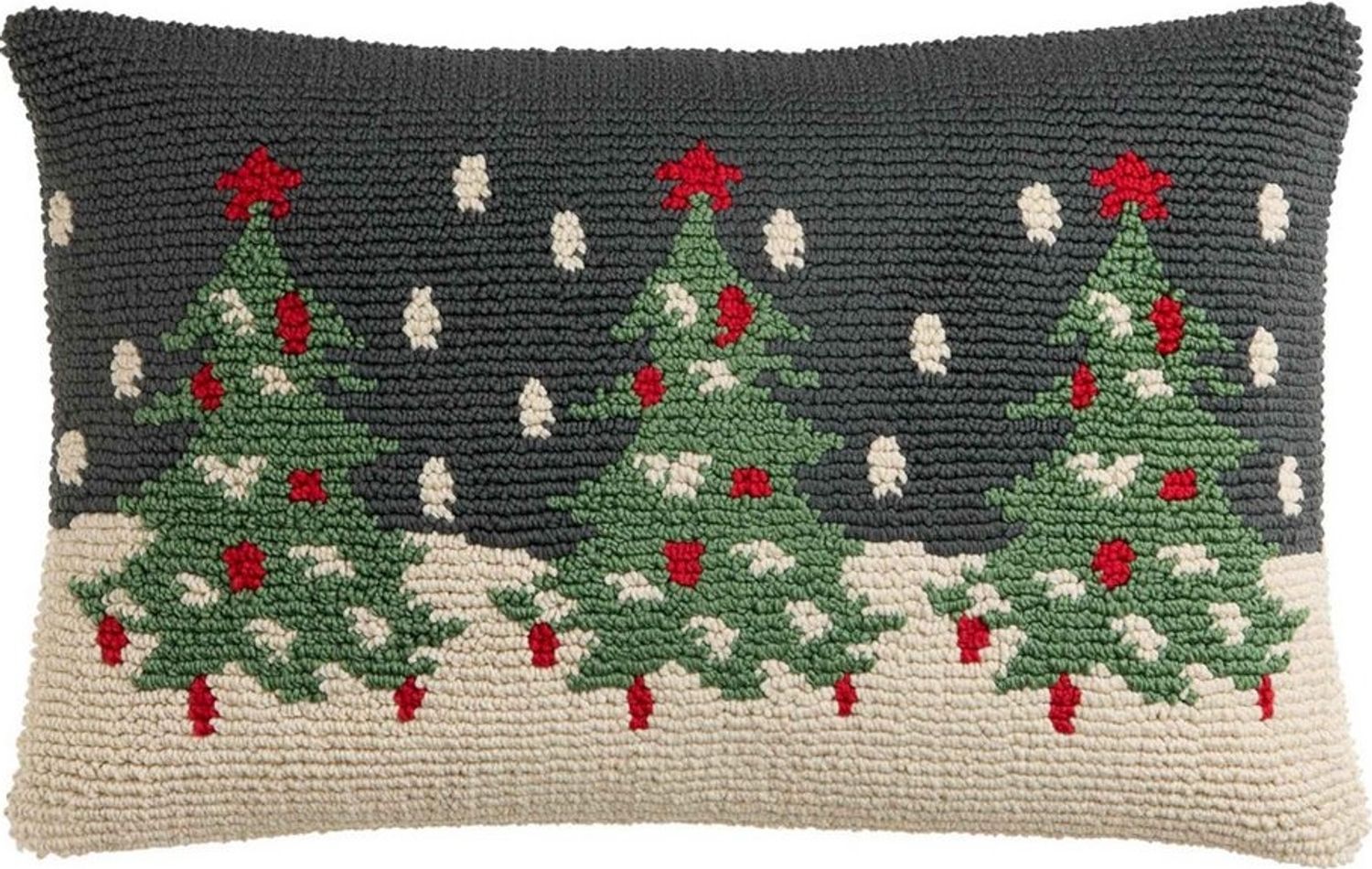TOM TAILOR Kissenhülle WEIHNACHTSKISSEN Zierkissenhülle, (1 Stück), 30 x 50 cm in Beige