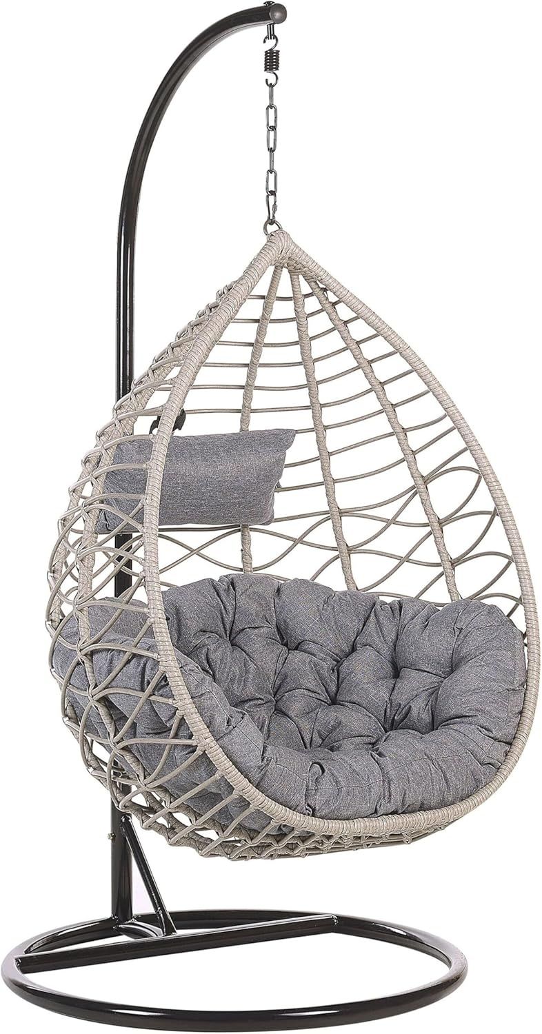 Hängesessel mit Gestell ARSITA Grau