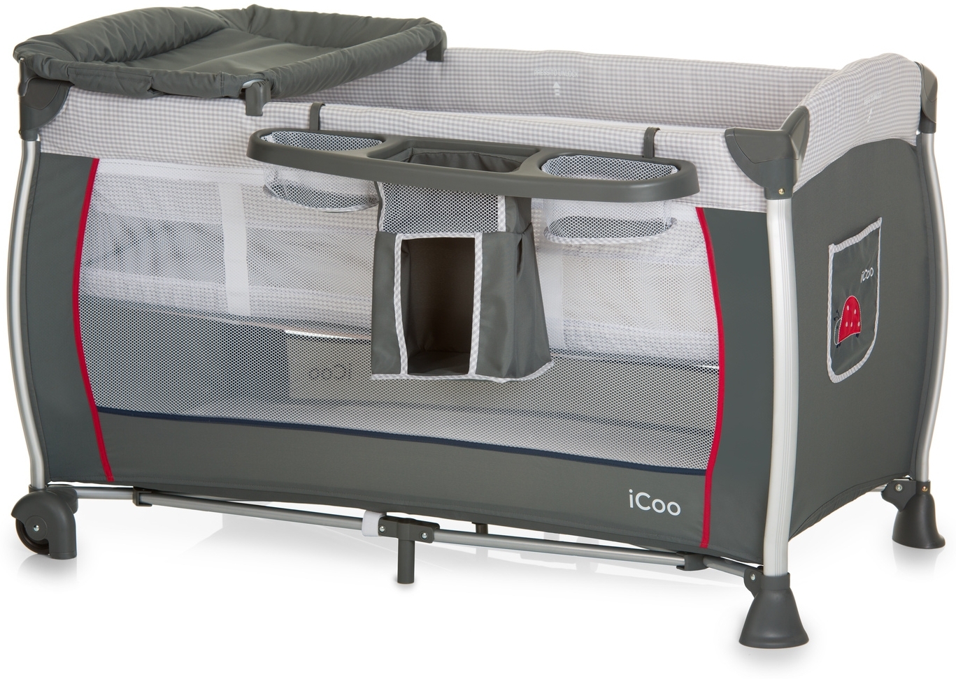 Hauck Close N Stop Treppengitter inklusive 21 cm Verlängerung/Türschutzgitter/96 – 101 cm/ohne Bohren Kinder/Hunde/kombinierbar mit Y-Spindel für Geländer/beidseitig schwenkbar/Metall/charcoal (grau)