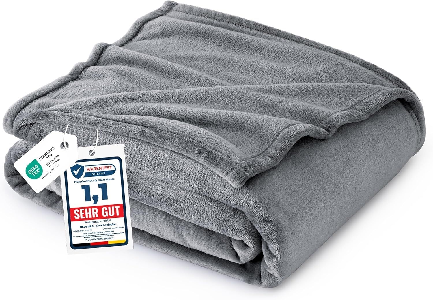 BEDSURE Kuscheldecke Flauschig Decke Fleecedecke
