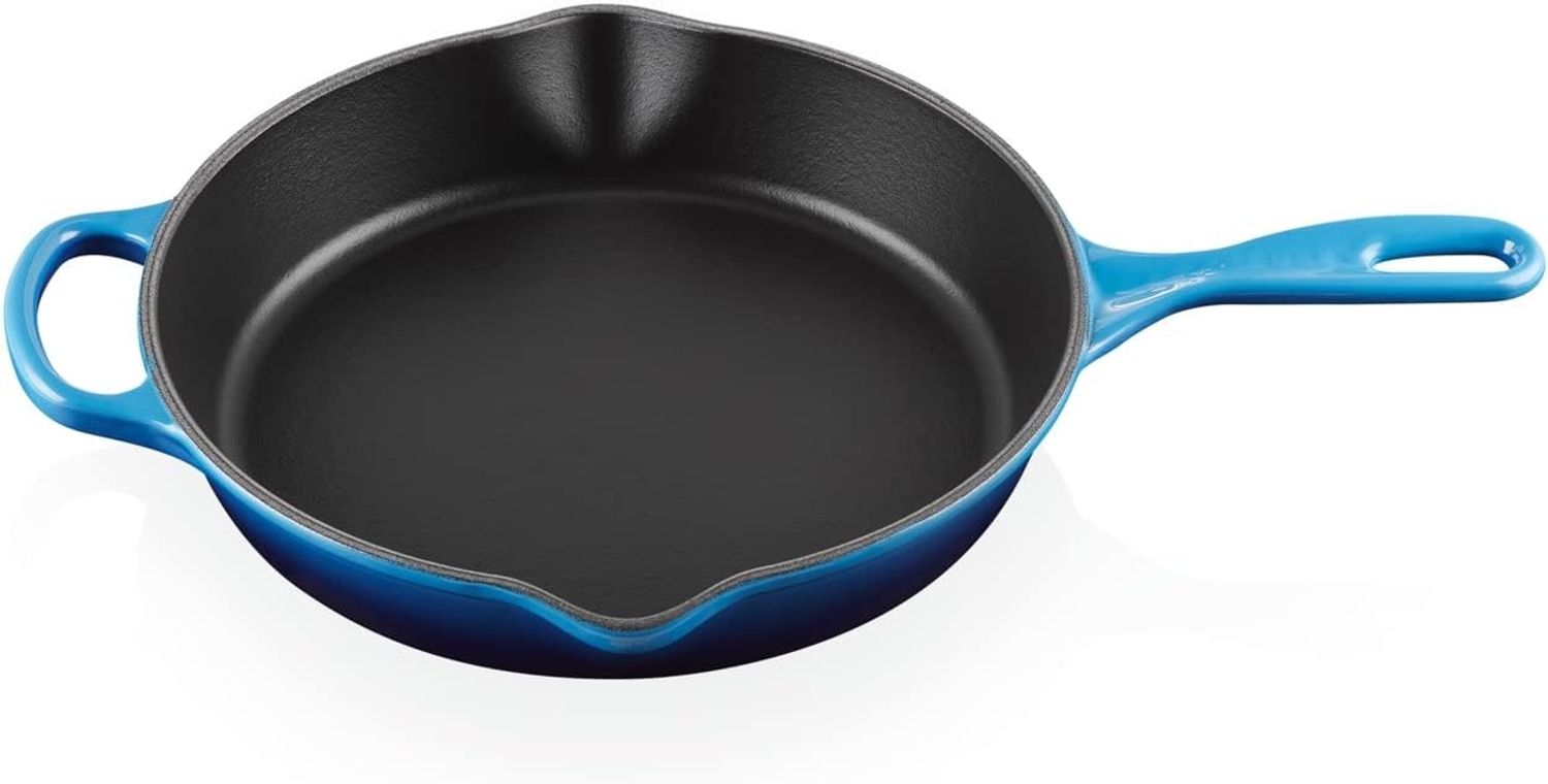 Le Creuset Brat-u.Servierpfanne Signature hoch 26 cm Azure - Blau - 25 bis 28 cm