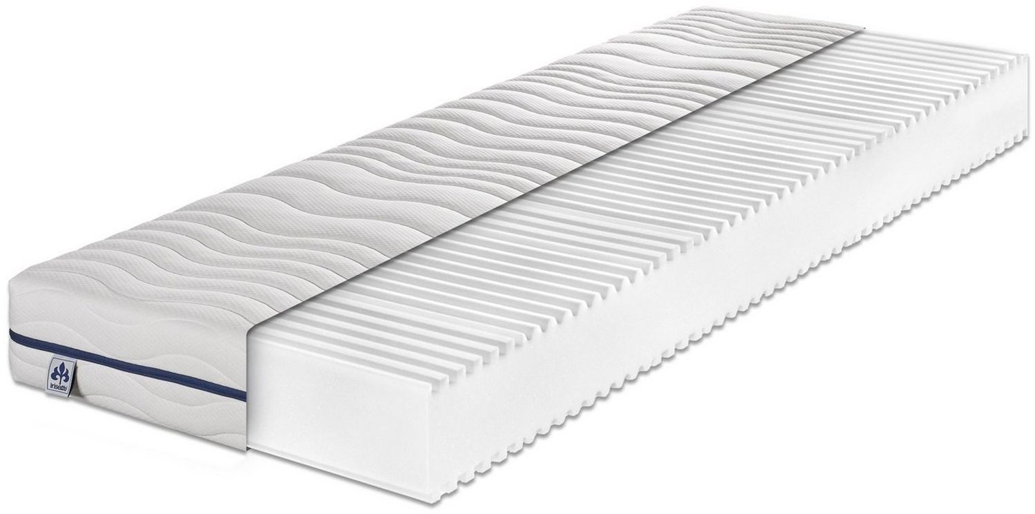 Kaltschaummatratze Stella mit 7 Liegezonen, Irisette, 18 cm hoch, optimale Körperkonturanpassung, produziert in Deutschland