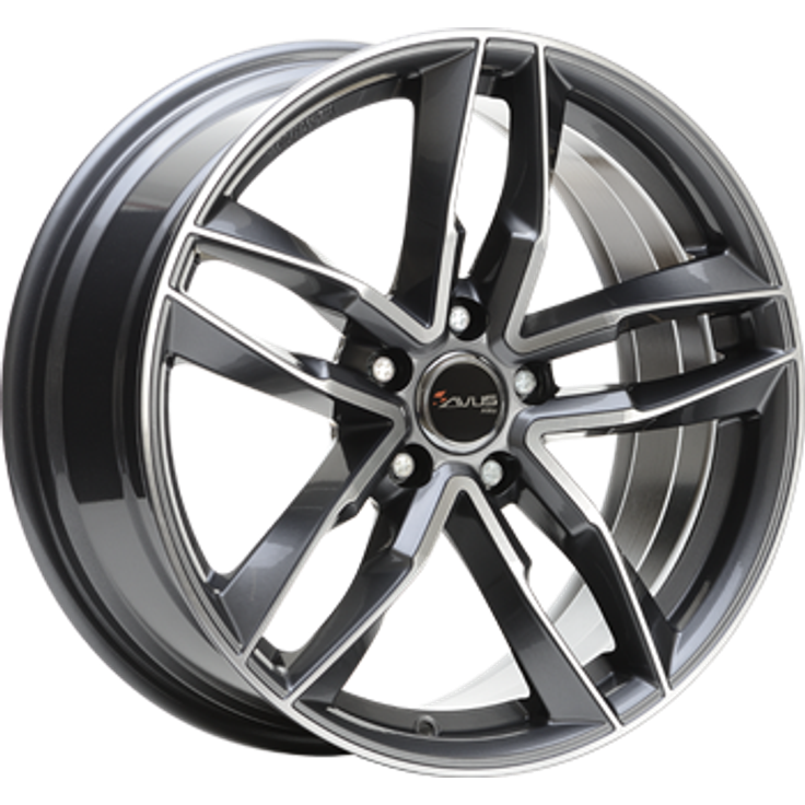 Avus AF 16 Anthracite Polished 19"