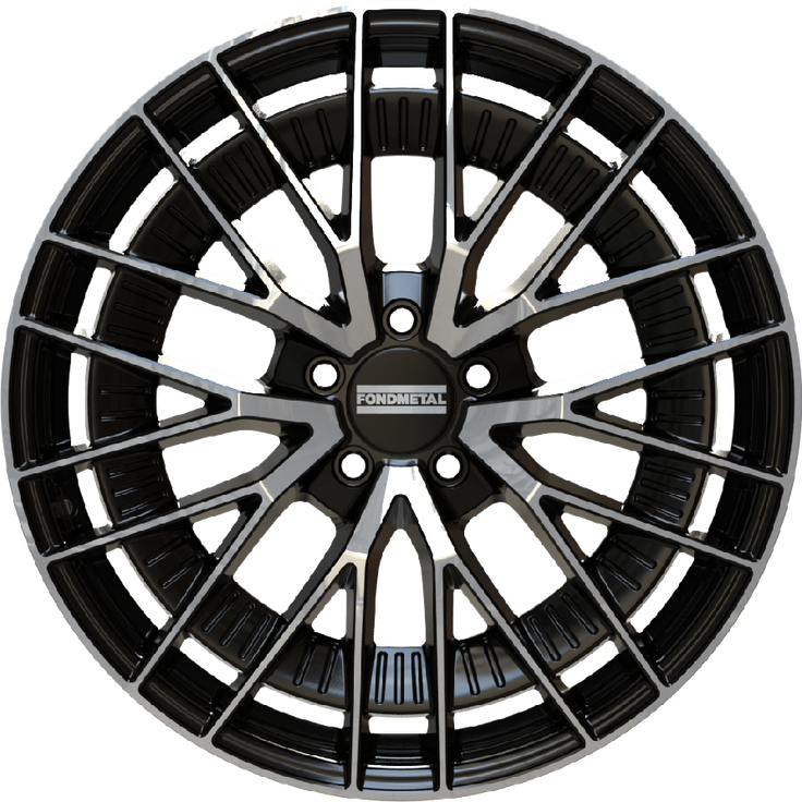Fondmetal Kari Glossy Black Machined 20" – Bild 2