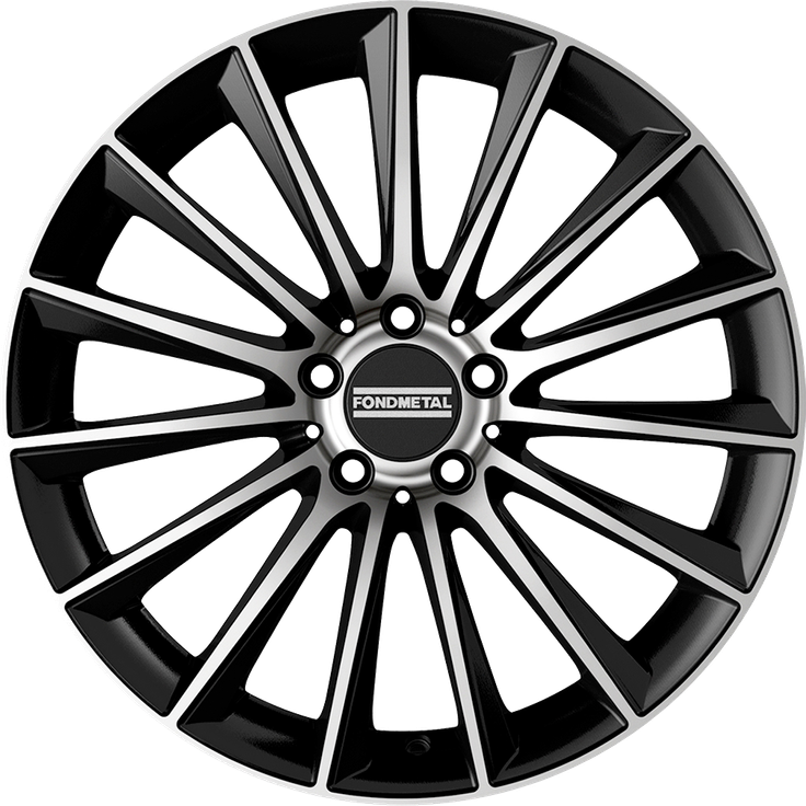 Fondmetal Aidon Glossy Black Machined 18" – Bild 2