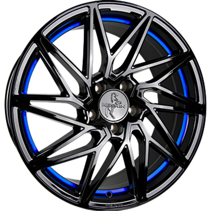 Keskin KT20 Future Black Painted Blue Inside 20" – Bild 1