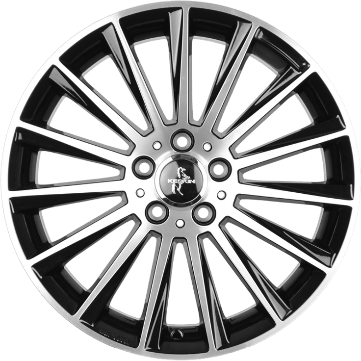 Keskin KT18 Turbo Black Front Polish 19" – Bild 2