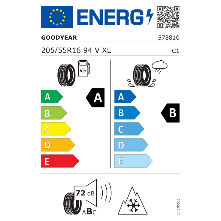 Goodyear Vector 4 Seasons G3 205/55R16 94 V – Bild 3